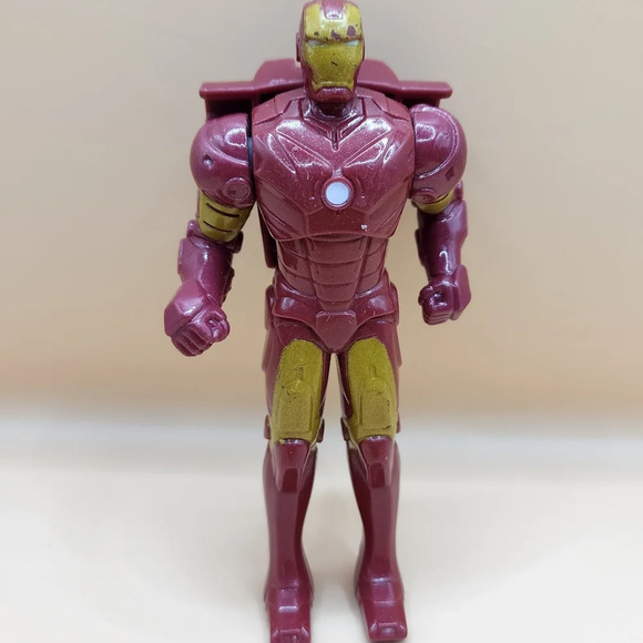 2007 Hasbro Burger King Marvel Universe IRON MAN Power Punch Action Figure 4.5" - Picture 1 of 5